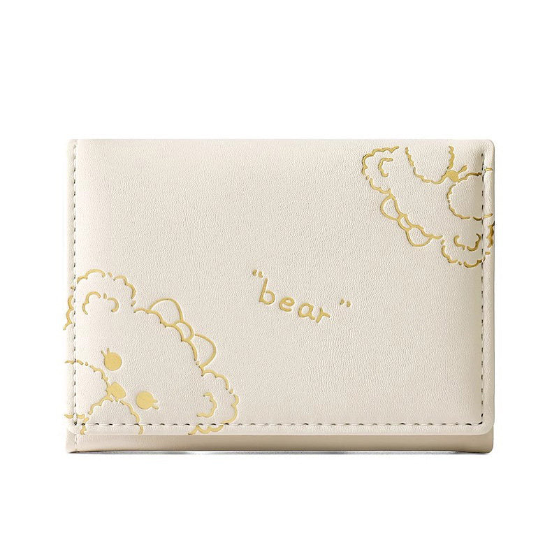 Foldable Printed Mini Wallet