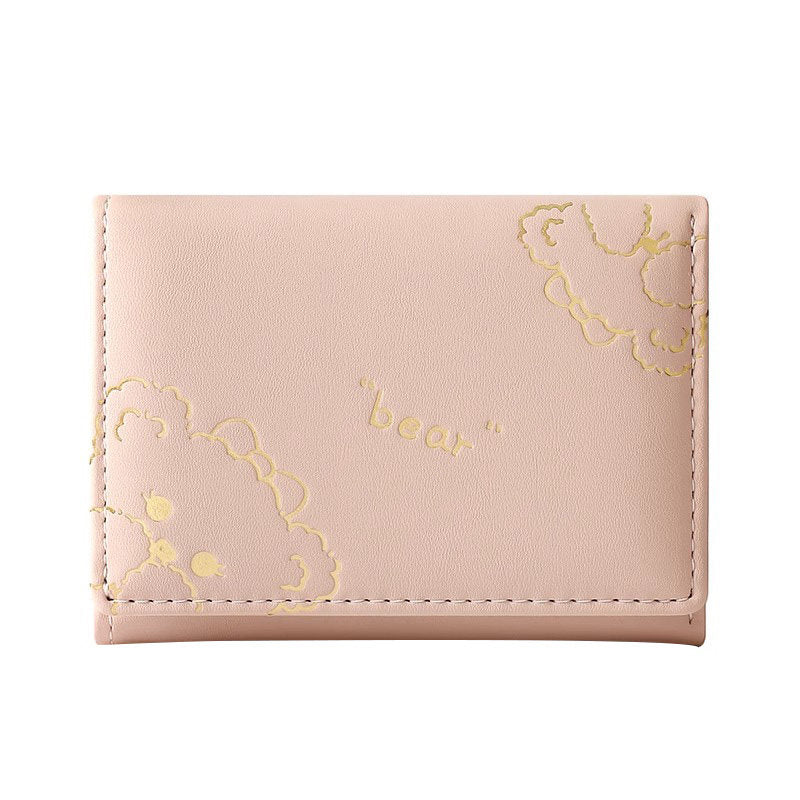 Foldable Printed Mini Wallet