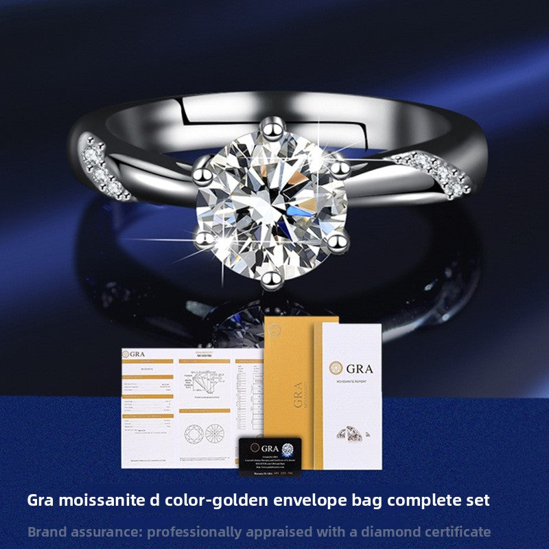 Sterling Silver Moissanite Jewelry