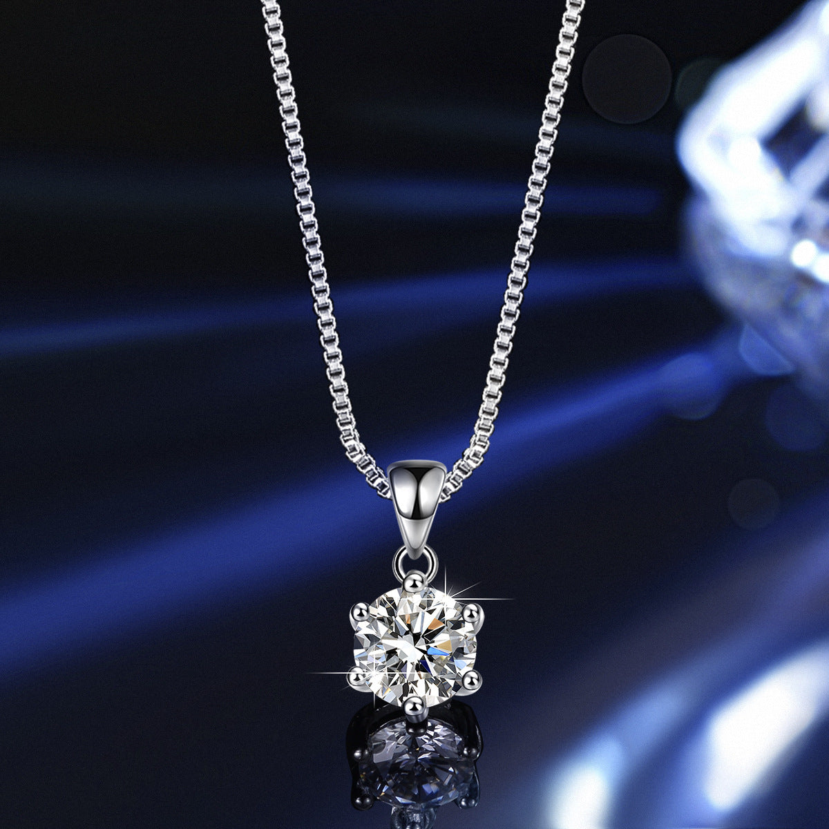 Sterling Silver Moissanite Jewelry