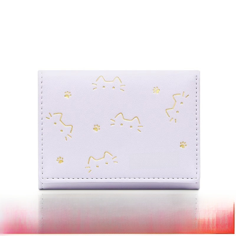 Foldable Printed Mini Wallet
