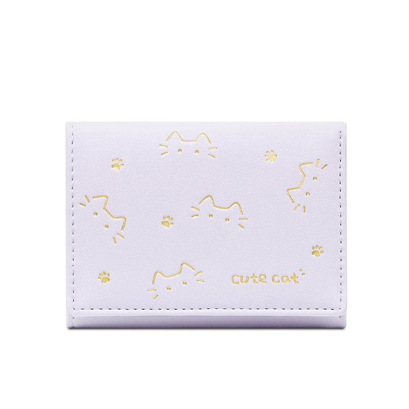 Foldable Printed Mini Wallet
