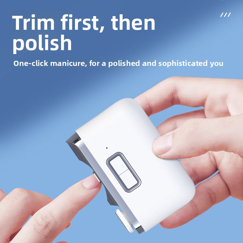 Electric Nail Care Polisher Trimmer