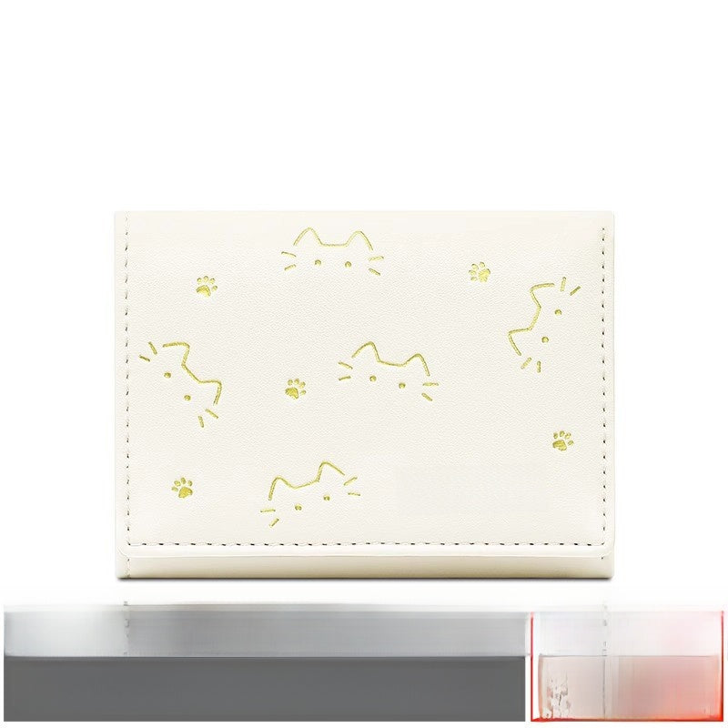 Foldable Printed Mini Wallet