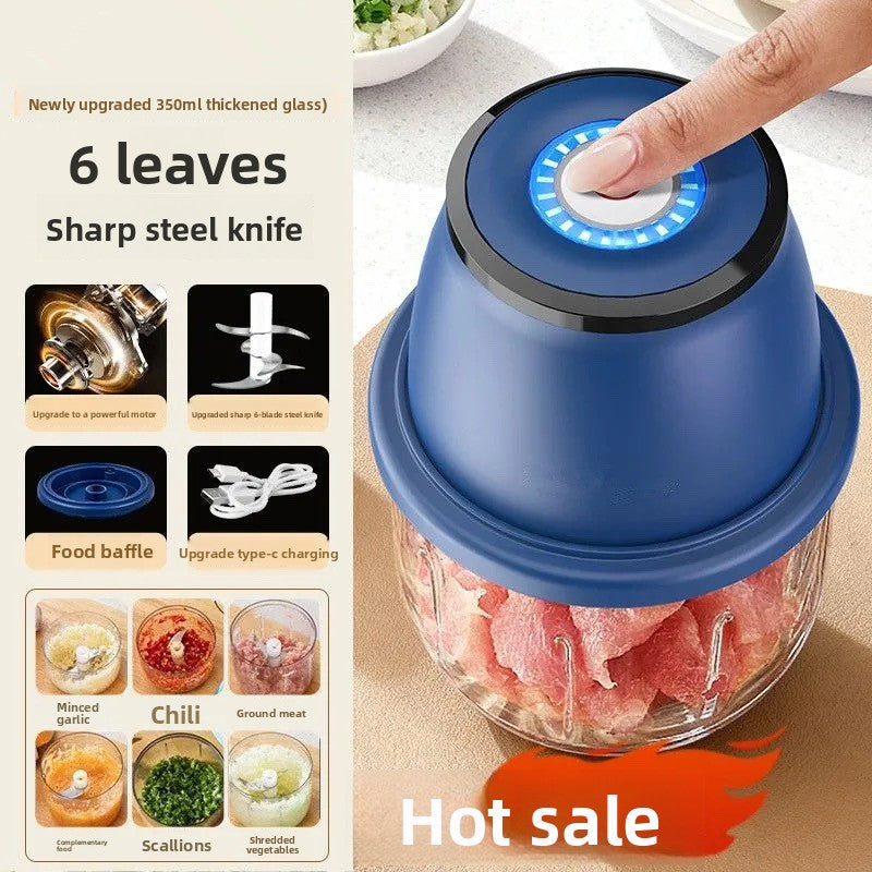 Electric Garlic Masher and Food Processor