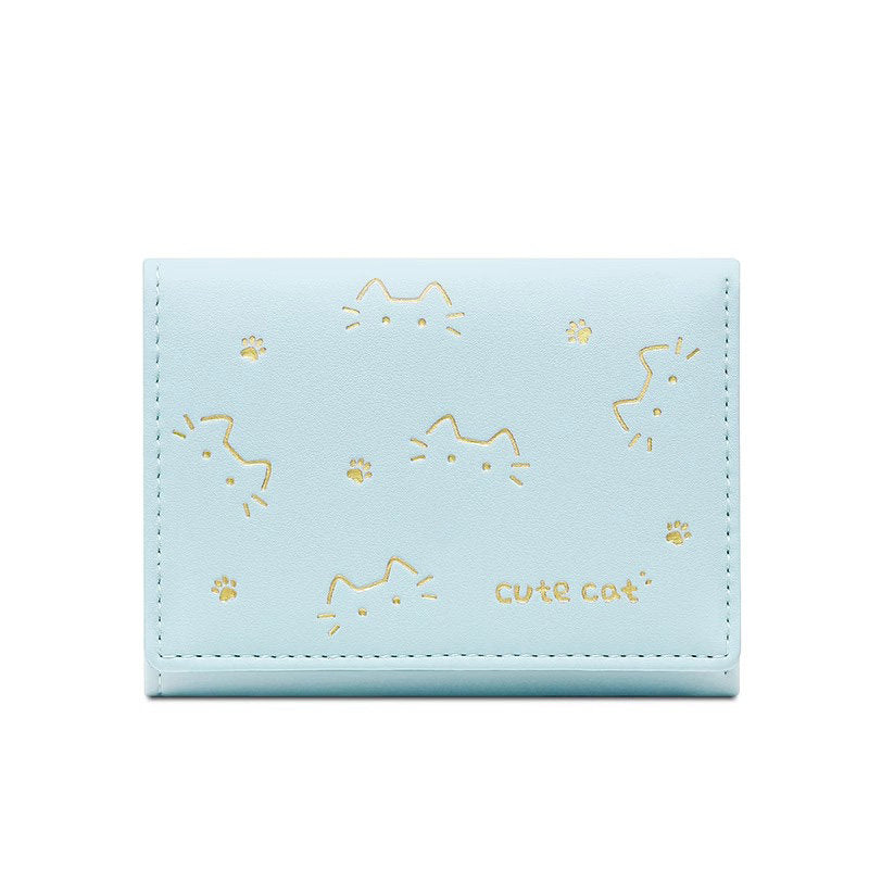 Foldable Printed Mini Wallet