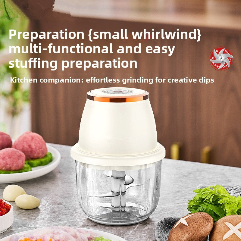 Electric Garlic Masher and Food Processor