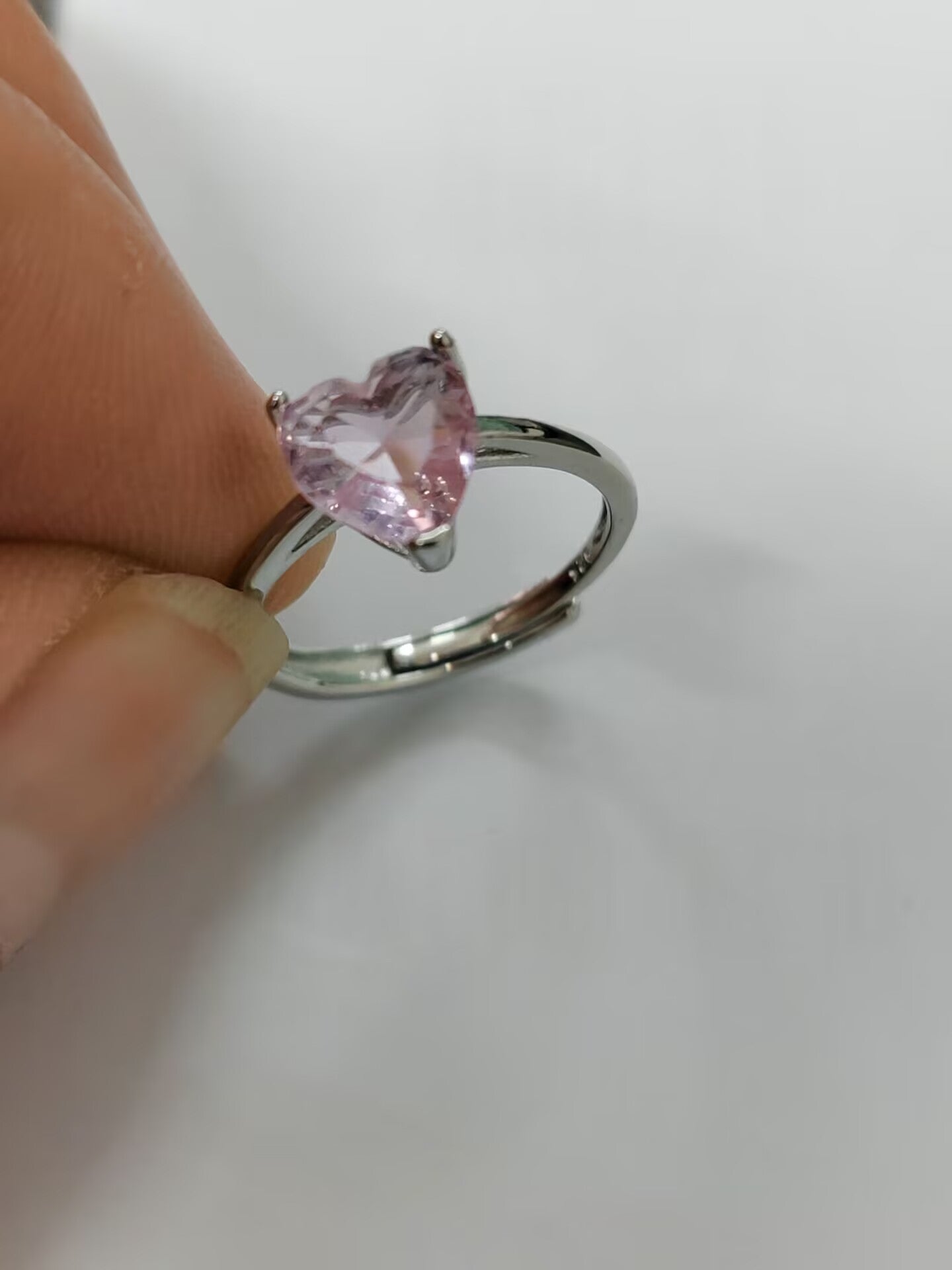 Heart Shaped Zircon Jewelry Set