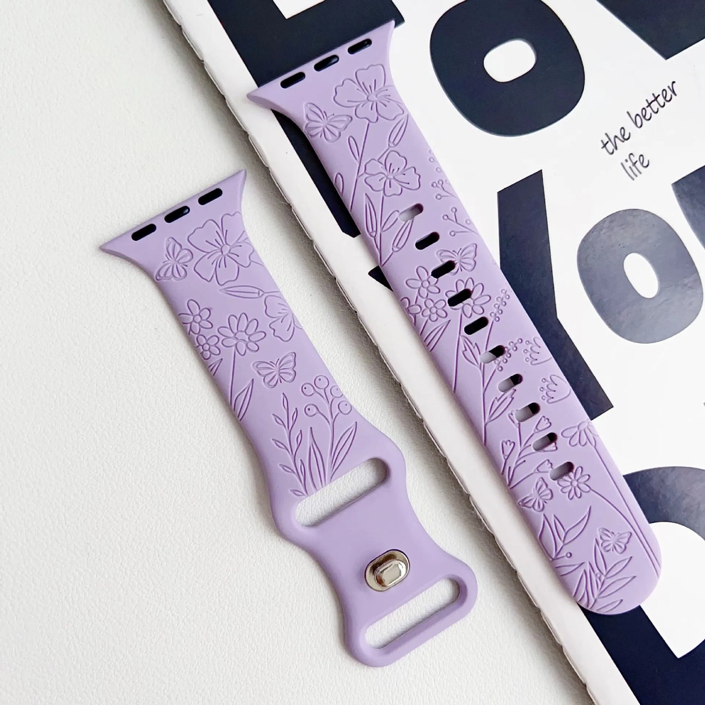 Stylish Silicone Watch Strap