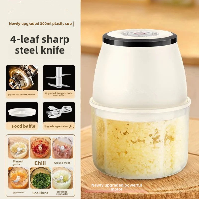 Electric Garlic Masher and Food Processor