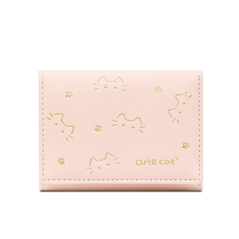 Foldable Printed Mini Wallet