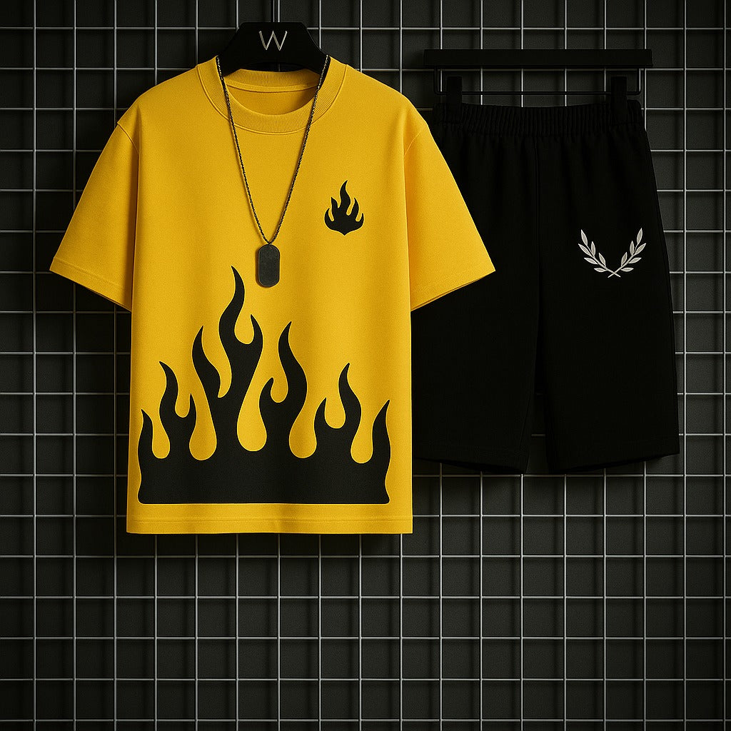 Trendy Fired Printed Tracksuit