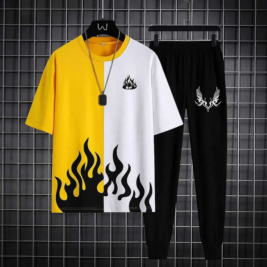 Trendy Fired Printed Tracksuit